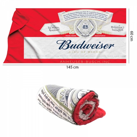 TOALLA BUDWEISER 145*60cm