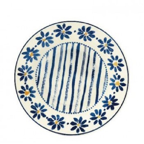 BIONA PLATO HONDO 22cm DEC. MARGARIDAS