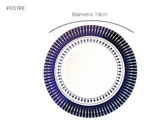 BIONA PLATO POSTRE BUZIOS 19cm