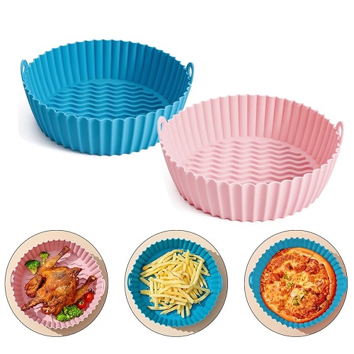 MOLDE REDONDO SILICONA  AIRFRYE 17cm