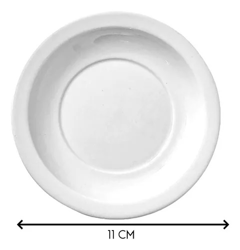 CB PLATO CAFE PORCELANA 11cm OFERTA