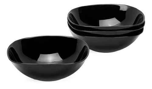 CB PLATO COMPOTERA CUADRADA NEGRO 11cm