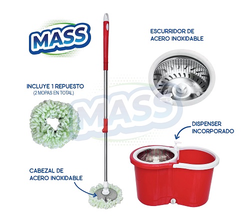 BALDE CENTRIFUGO CON DISPENSER