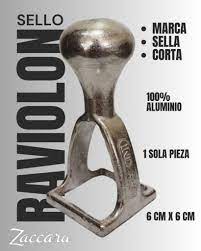 SELLO RAVIOLON ALUMINIO 6X6cm
