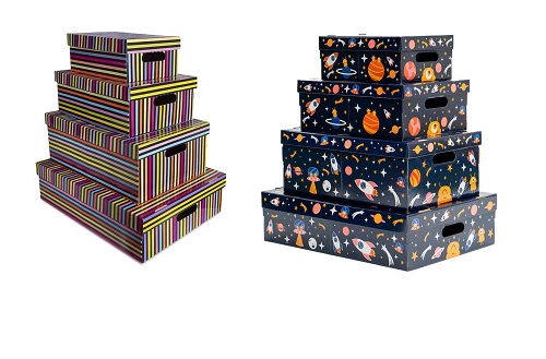 CAJA CARTON PLASTIFICADA BAJO CAMA 56*41*15cm