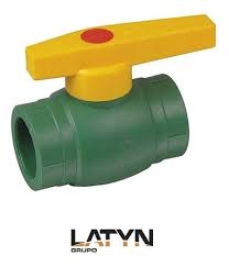 LLAVE ESFERICA FUSION PVC LATYN 50