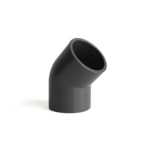 CODO DE PVC P/PILETA 40 45º