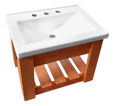 VANITORY PINO COLGAR  C/MESADA  (3 AGUJ)