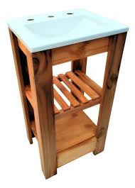 VANITORY PINO APOYAR  C/MESADA/CAJON (3 AGUJ)