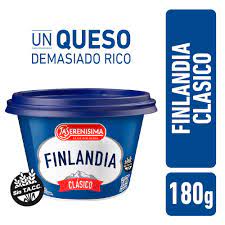 QUESO UNTABLE FINLANDIA 180g  PROCESADO CLASICO  OFERTA