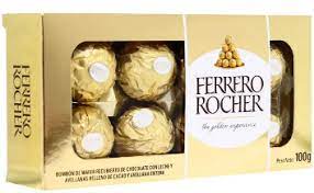 CHOCOLATE  FERRERO ROCHER X 8