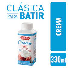 CREMA DE LECHE 2 LA SERENISIMA PAST FUENTE VIT A-E    330 GRS  (COMPRANDO 3