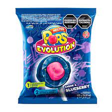 CHUPETIN EVOLUTION BLUEBERRY  432 GRS 24 BOLSA X UNIDADES