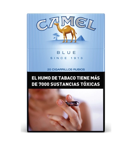 Cigarrillos De Camello Azul