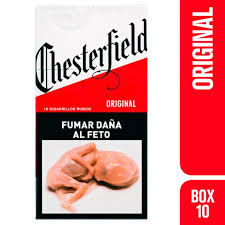 CIGARRILLOS CHESTERFIED RED 10