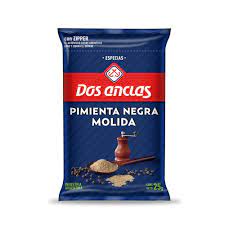 CONDIMENTO PIMIENTA NEGRA DOS ANCLAS 25 GRS