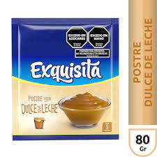 POSTRE EXQUISITA 80g DULCE DE LECHE