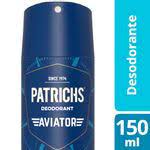 DESODORANTE PATRICHS 105gr AIR/ AVIATOR