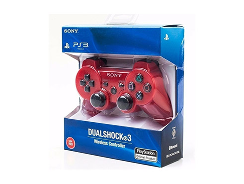 Joystick para Sony PS3 Rojo Excelente Calidad