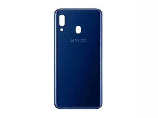 Tapa Bateria Trasera Samsung A20 / A30 Azul