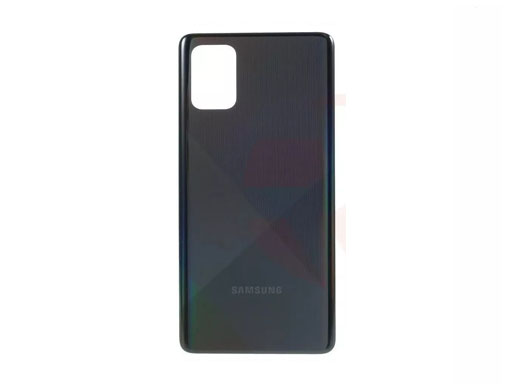 Tapa Bateria Trasera Samsung A71 NEGRO