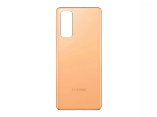 Tapa Bateria Trasera Samsung S20 FE NARANJA