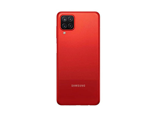Tapa Bateria Trasera Samsung A12 Rojo