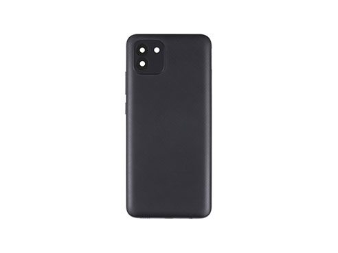 Tapa Bateria Trasera Samsung A03 Negro