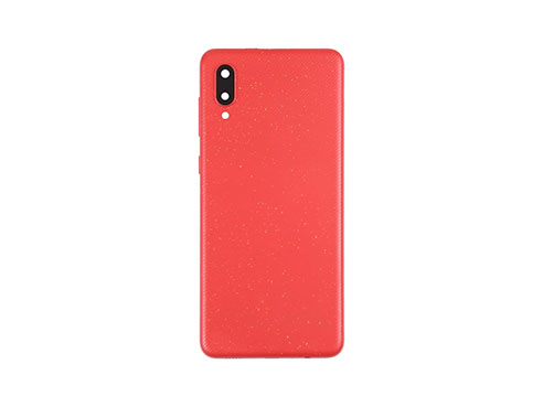 Tapa Bateria Trasera Samsung A02 ROJO