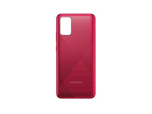 Tapa Bateria Trasera Samsung A02s ROJO