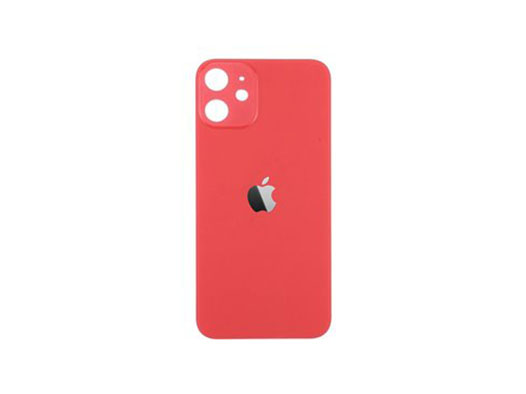 Tapa Bateria Trasera Iphone 12 Rojo