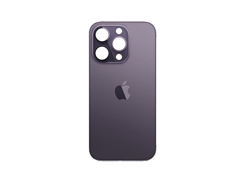Tapa Bateria Trasera iPhone 14 PRO MAX Purpura Big Hole
