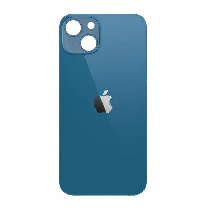 Tapa Bateria Trasera Iphone 13 Mini Big Hole Azul