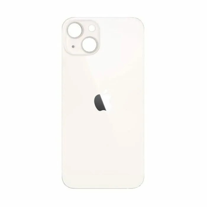 Tapa Bateria Trasera Iphone 13 Mini Big Hole Blanco