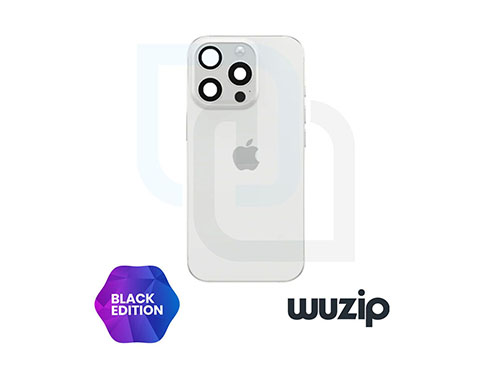 Tapa Bateria Trasera iPhone 16 Pro Blanco C/lentes de camaras