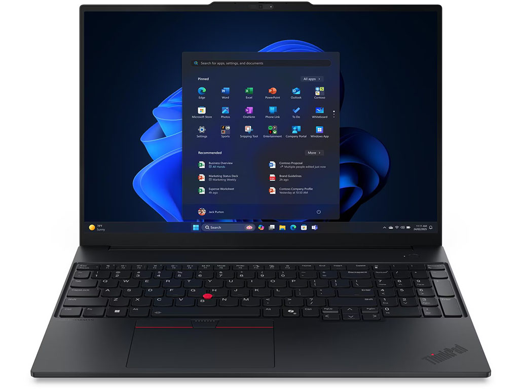 Notebook Lenovo ThinkPad E16 Gen 3 Ryzen 5 230 AI 16GB RAM 512GB SSD 16" Si