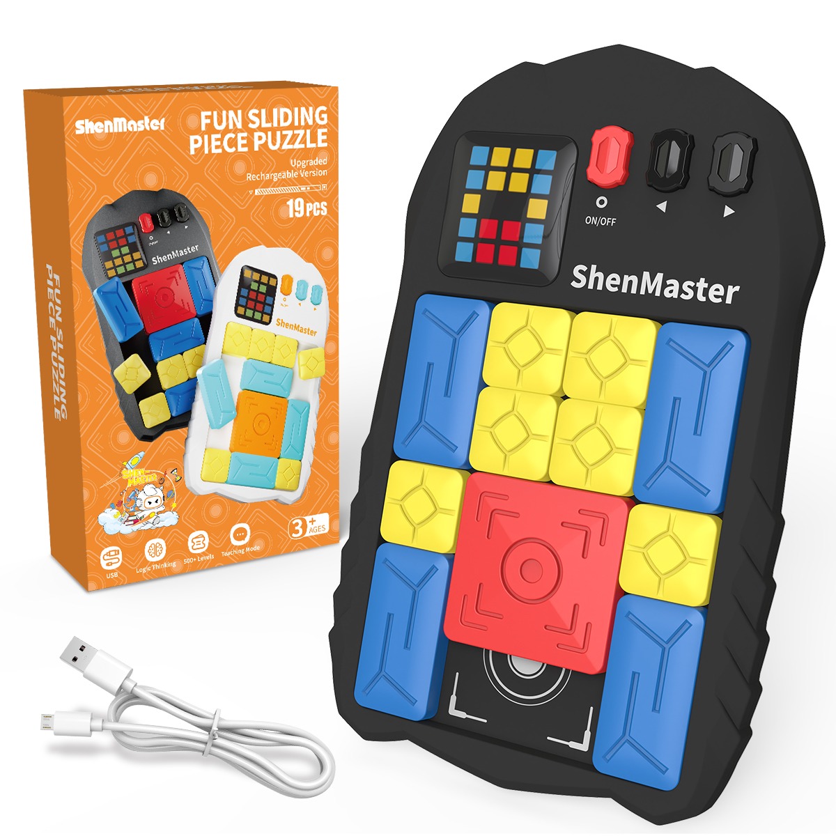 Juego Magnetico Ingenio Rompecabezas Puzzle Usb Electronico