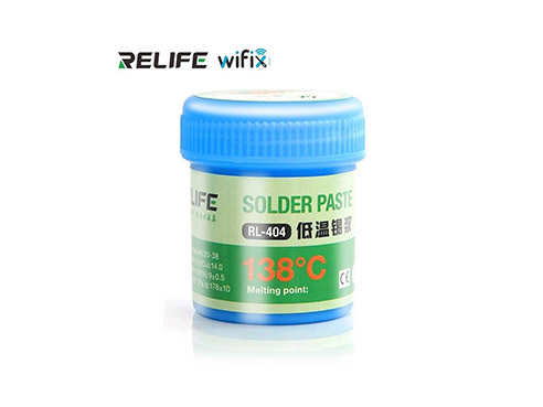 ESTAÑO EN PASTA 138 GRADOS (BAJA FUSION) RELIFE POTE 40g - RL404