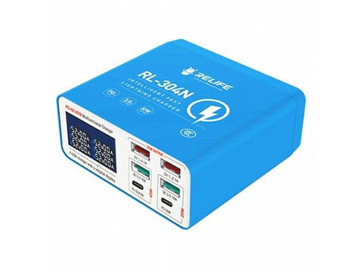 Multicargador 6 Puertos Usb 3.0 RELIFE rl-304n Power supply