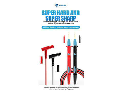 PUNTAS FINAS GOLD MULTIMETRO SS024A