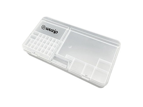 CAJA PLASTICA WUZIP ALMACENAMIENTO PLACA
