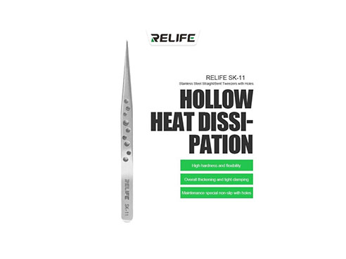 BRUSELA TWEEZER PINZA RELIFE (recta) - SK11