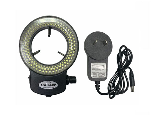 ANILLO ARO 144 LED PARA MICROSCOPIO (con dimmer)