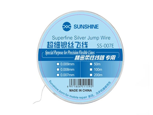 HILO JUMPER 0.007 Superfine Silver (NO AISLADO) SUNSHINE SS007E