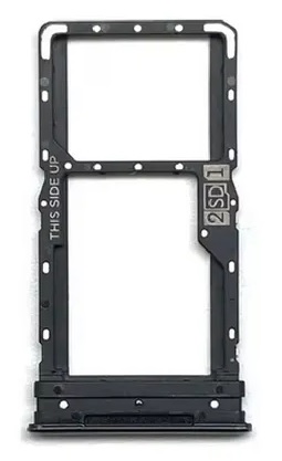 Bandeja Porta SIM Motorola Moto G72 celeste