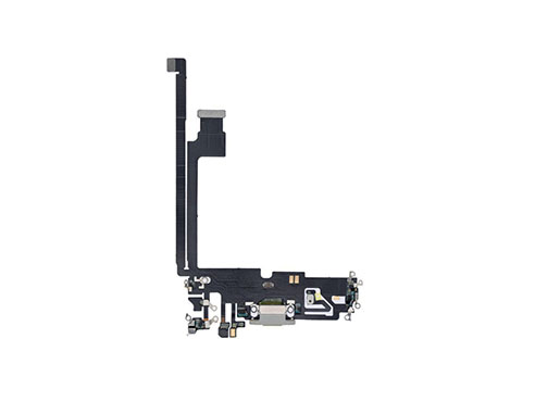 Flex Puerto de Carga iPhone 12 Pro Max (silver) - Wuzip