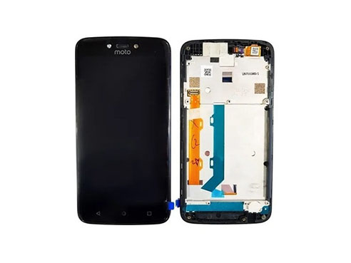 Modulo Motorola Moto C Plus xt1725 Negro ORIGINAL c/Marco