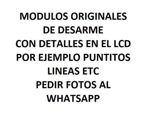 Modulo Motorola Moto G54 XT2343 CLASE C ORIGINAL C/Marco