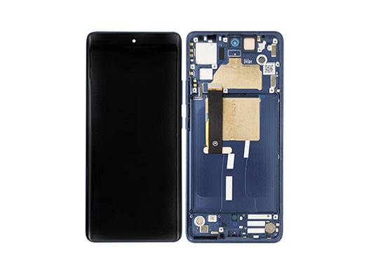 Modulo Motorola Moto EDGE 30 Fusion XT2243 Azul CLASE B ORIGINAL C/Marco