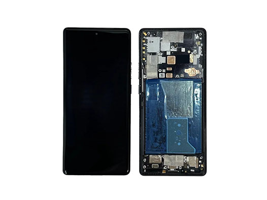 Modulo Motorola Moto EDGE 40 Pro XT2301 CLASE B Negro ORIGINAL c/Marco